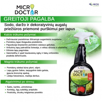 Microdoctor Ca/Mg, purškiama priemonė su kalciu ir magniu, 1L