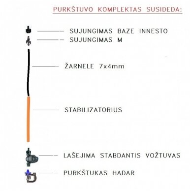 Pakabinamas rūko purkštuvas 41 l/val. 2