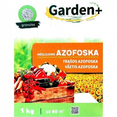 Trąšos azofoska Garden+ 1 kg