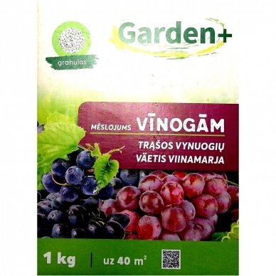 Trąšos vynuogėms Garden+ 1 kg